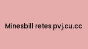 Minesbill-retes-pvj.cu.cc Coupon Codes