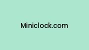 Miniclock.com Coupon Codes