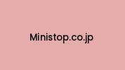 Ministop.co.jp Coupon Codes