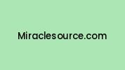 Miraclesource.com Coupon Codes