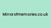 Mirrorofmemories.co.uk Coupon Codes