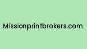 Missionprintbrokers.com Coupon Codes