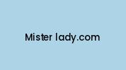 Mister-lady.com Coupon Codes