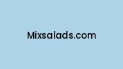 Mixsalads.com Coupon Codes