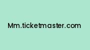 Mm.ticketmaster.com Coupon Codes