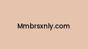 Mmbrsxnly.com Coupon Codes