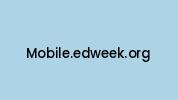 Mobile.edweek.org Coupon Codes