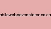Mobilewebdevconference.com Coupon Codes
