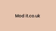 Mod-it.co.uk Coupon Codes