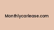 Monthlycarlease.com Coupon Codes