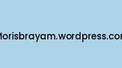 Morisbrayam.wordpress.com Coupon Codes