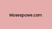 Mosespowe.com Coupon Codes