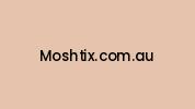 Moshtix.com.au Coupon Codes