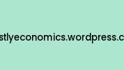 Mostlyeconomics.wordpress.com Coupon Codes