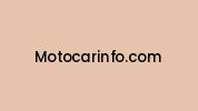 Motocarinfo.com Coupon Codes