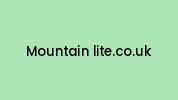 Mountain-lite.co.uk Coupon Codes