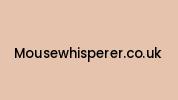 Mousewhisperer.co.uk Coupon Codes