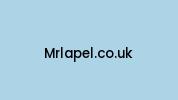 Mrlapel.co.uk Coupon Codes