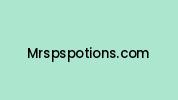 Mrspspotions.com Coupon Codes