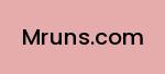 mruns.com Coupon Codes