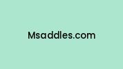 Msaddles.com Coupon Codes