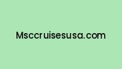 Msccruisesusa.com Coupon Codes