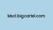 Mscl.bigcartel.com Coupon Codes