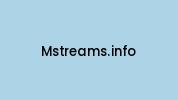 Mstreams.info Coupon Codes