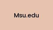 Msu.edu Coupon Codes