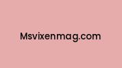 Msvixenmag.com Coupon Codes