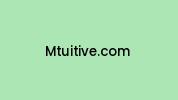 Mtuitive.com Coupon Codes