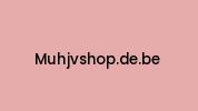 Muhjvshop.de.be Coupon Codes