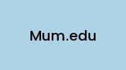 Mum.edu Coupon Codes