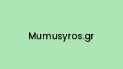 Mumusyros.gr Coupon Codes