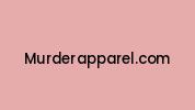 Murderapparel.com Coupon Codes