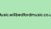 Music.willbedfordmusic.co.uk Coupon Codes