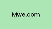 Mwe.com Coupon Codes