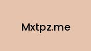 Mxtpz.me Coupon Codes