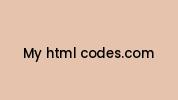 My-html-codes.com Coupon Codes