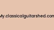 My.classicalguitarshed.com Coupon Codes