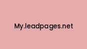My.leadpages.net Coupon Codes