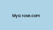 Mya-rose.com Coupon Codes