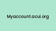 Myaccount.acui.org Coupon Codes