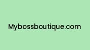Mybossboutique.com Coupon Codes