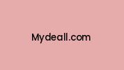 Mydeall.com Coupon Codes