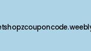 Mydietshopzcouponcode.weebly.com Coupon Codes