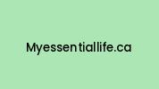 Myessentiallife.ca Coupon Codes