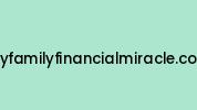 Myfamilyfinancialmiracle.com Coupon Codes