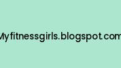 Myfitnessgirls.blogspot.com Coupon Codes
