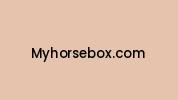 Myhorsebox.com Coupon Codes